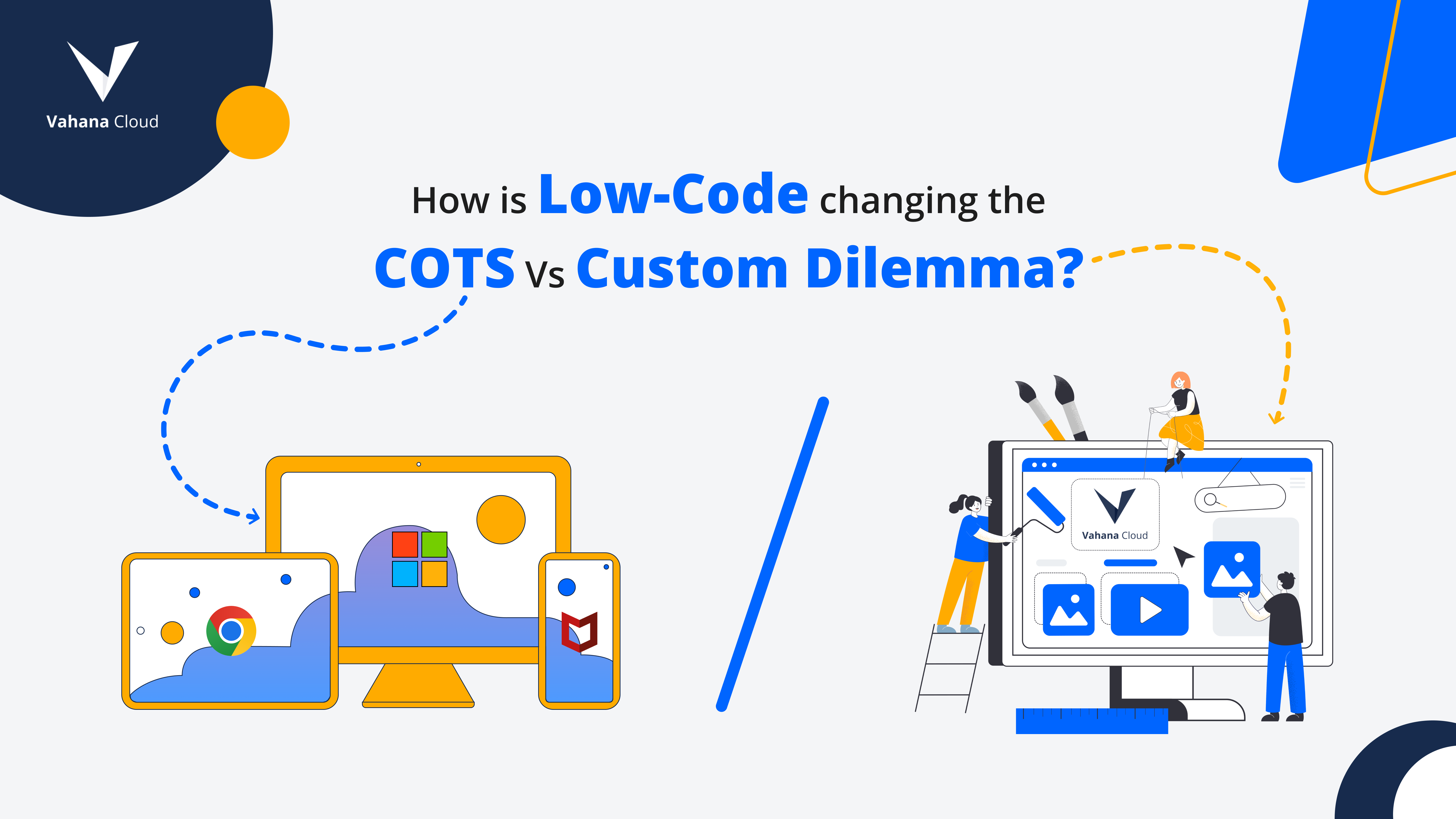 How LowCode Is Changing the COTS Vs Custom Dilemma Decimal Technology