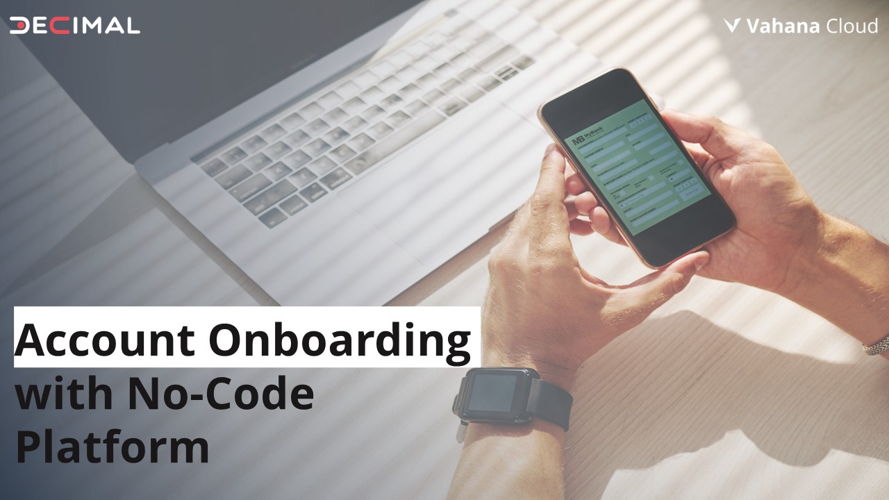 Account onboarding no-code