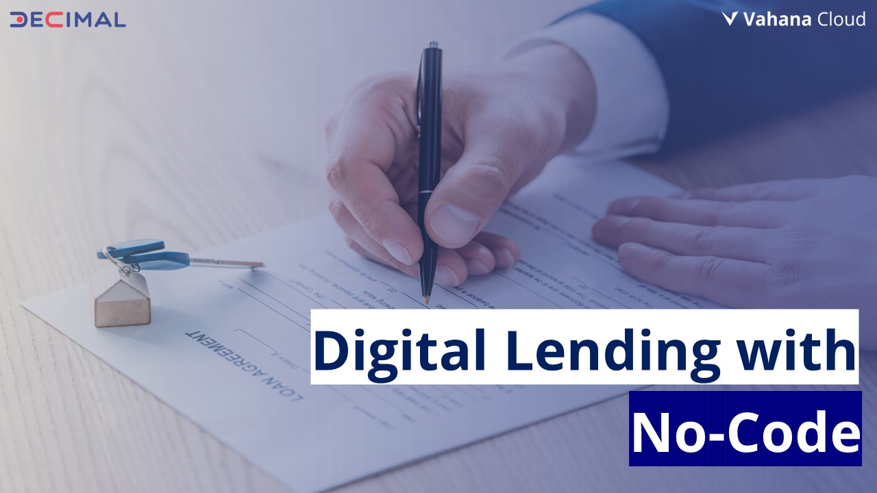 Digital lending built on no-code